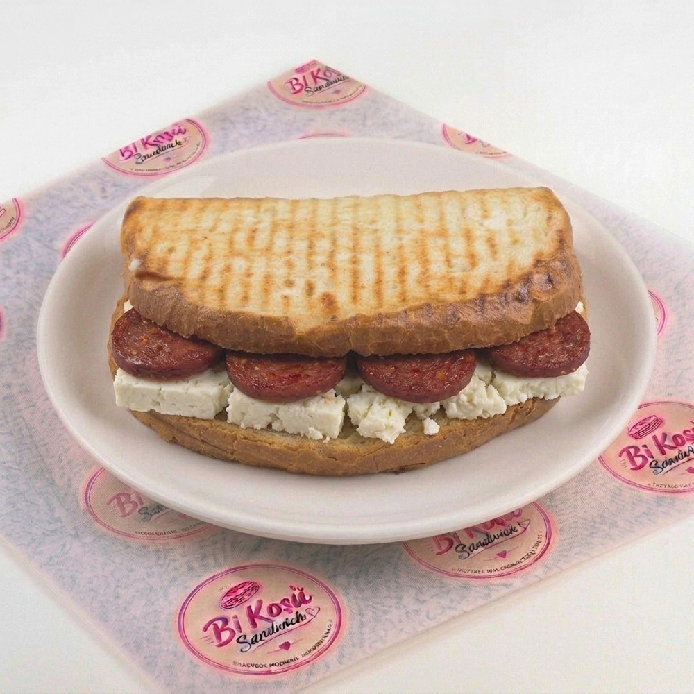 Karışık Tost 2 (Ezine Peynirli)