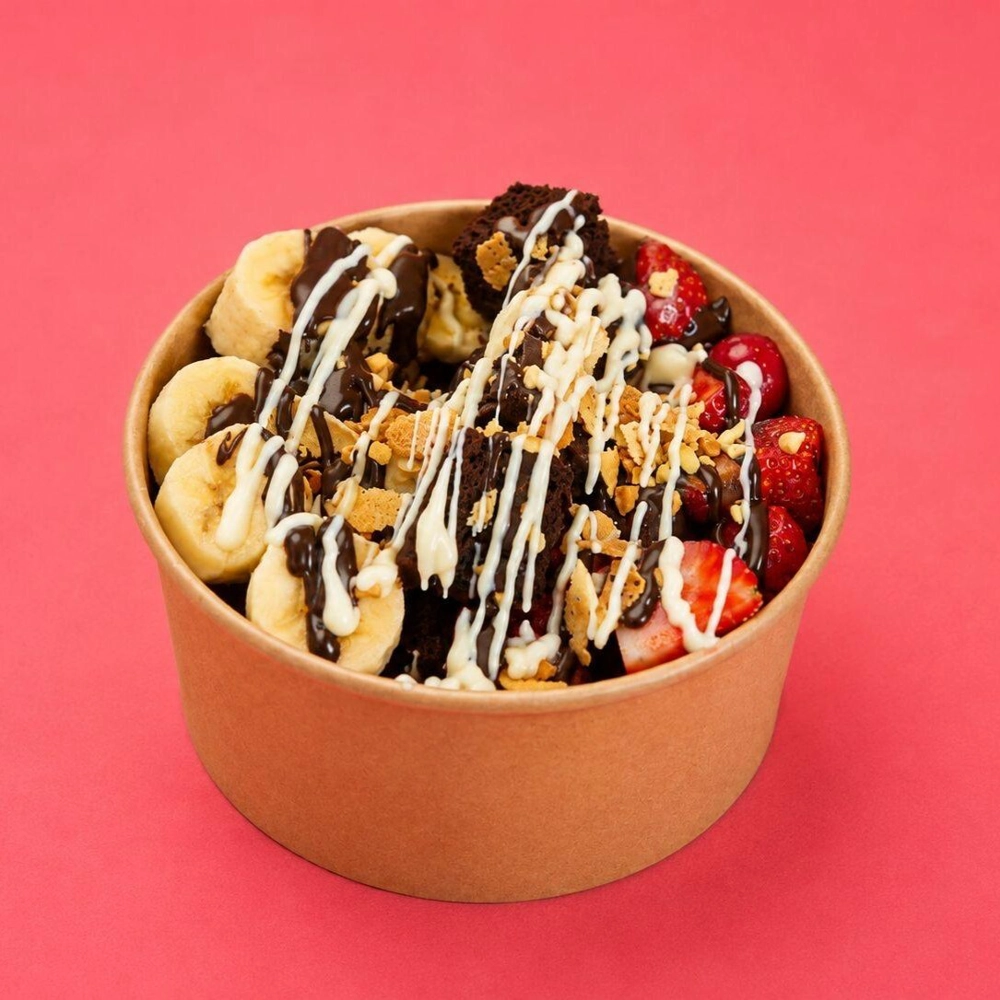 Waffle Bowl Karamel